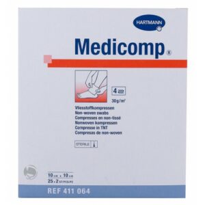 151363 - MEDICOMP ESTERIL GASA 10X10 CM 50 UDS